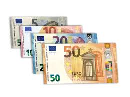billetes de euros