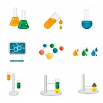 iconos químicos
