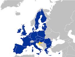 mapa EU
